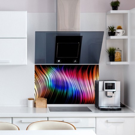 Courbes multicolores